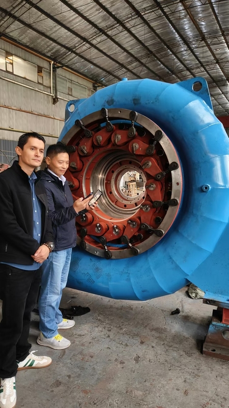 200kw-20mw Su türbini jeneratörü Dikey / yatay kurulum Uzun kullanım süresi