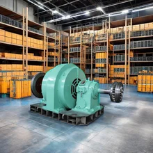 Dikey / yatay kurulum Özel 200kw-20mw Su Türbinde Jeneratör Hava / Su Soğutma ile