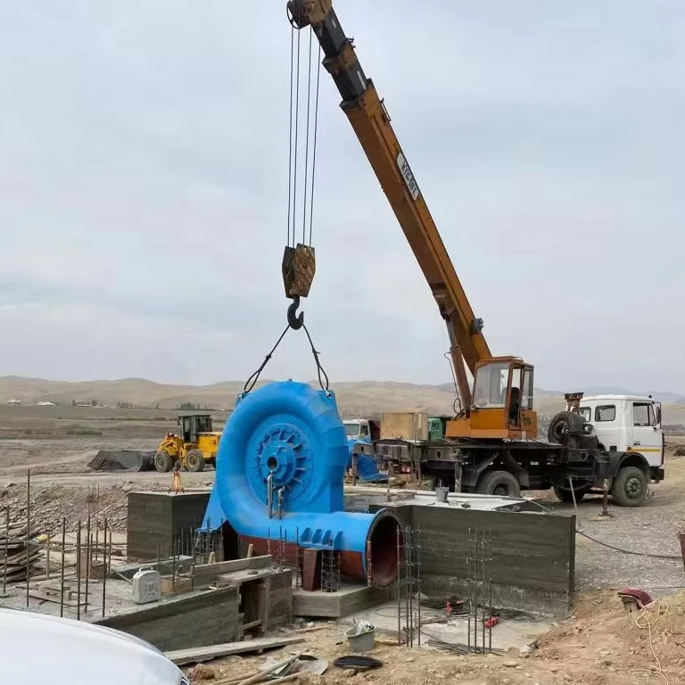 Özel çelik ve paslanmaz çelik Francis türbin jeneratörü su jeneratörü 50HZ/60HZ