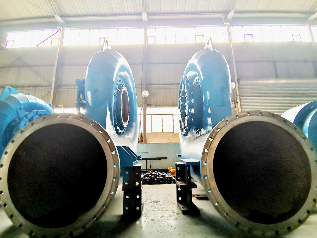 Sustainablemini Elektrik Santrali için 4mw Kapasiteli Francis Tipi Hidro Turbineleri