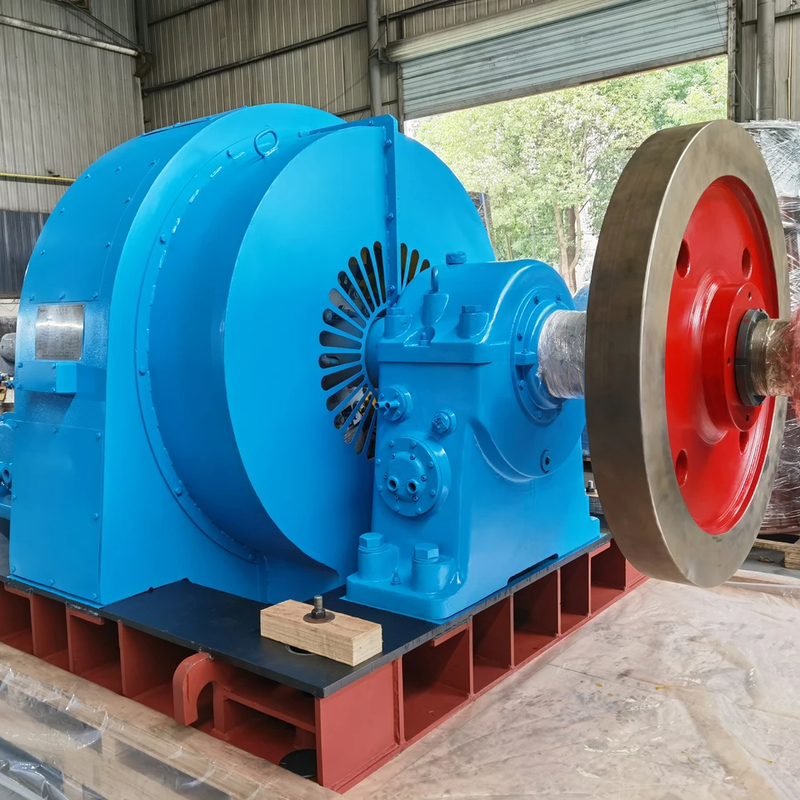 Vertikal veya yatay kurulum Otomatik Kontrol Modu ve % 90-96 nominal verimlilik ile Francis Turbine Generator