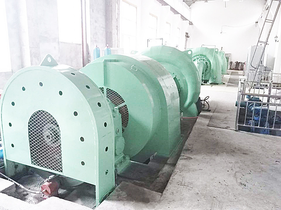 Yüksek dayanıklılıklı hidro türbinler su başı için hidroelektrik jeneratör 20m-200m aralığı