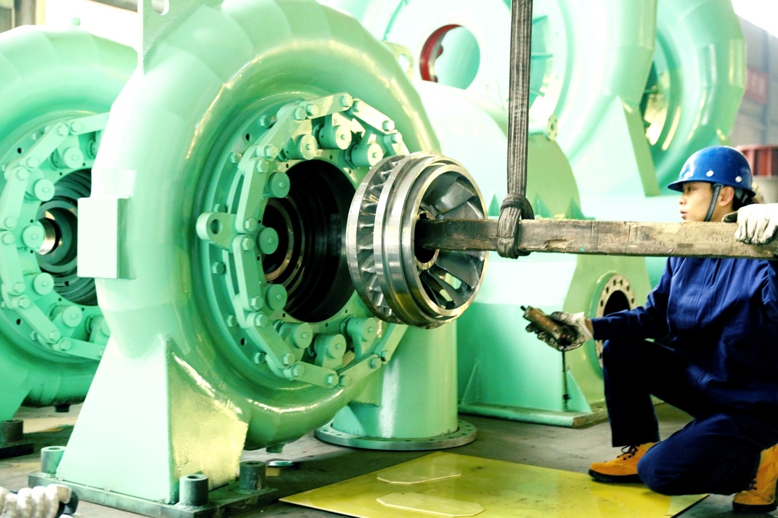 Yüksek dayanıklılıklı hidro türbinler su başı için hidroelektrik jeneratör 20m-200m aralığı
