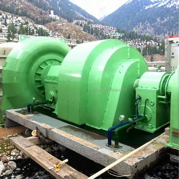 % 85 verimliliği 40-110% yük varyansında korur hidroelektrik türbini verimliliği 400V 600V 800V 11KV 13.8KV