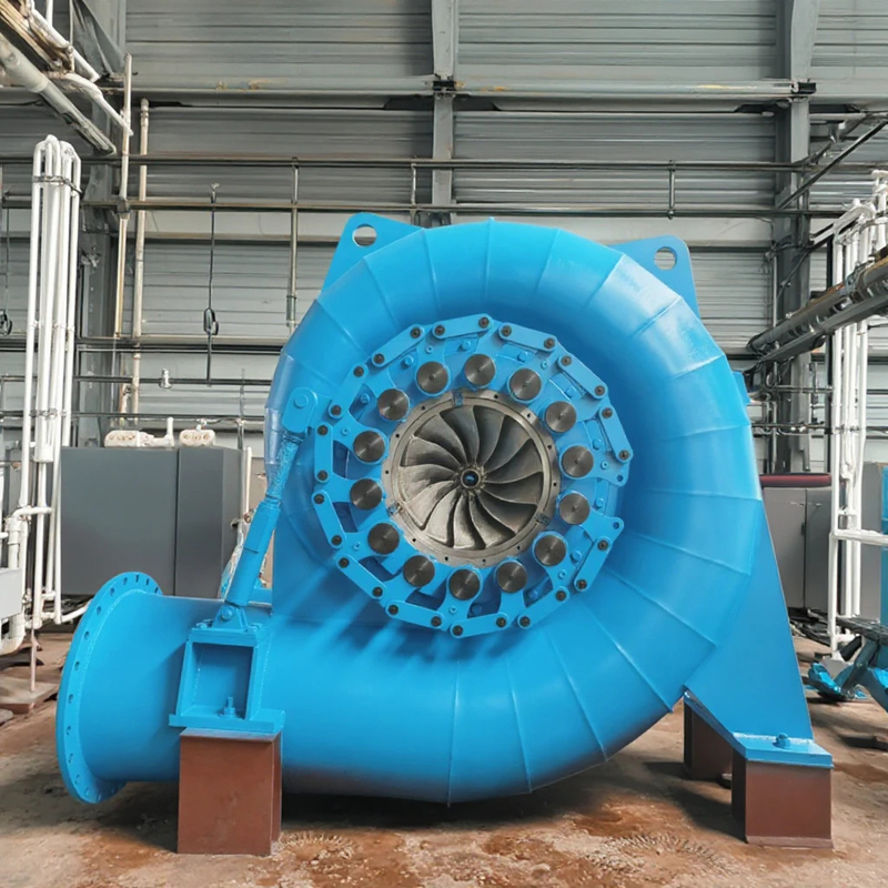 Sürdürülebilir Otomasyon Kontrol Sistemi Yenilenebilir Enerjide 300kw-20MW'lık nominal güç için Francis Hidro Turbin Jeneratörü
