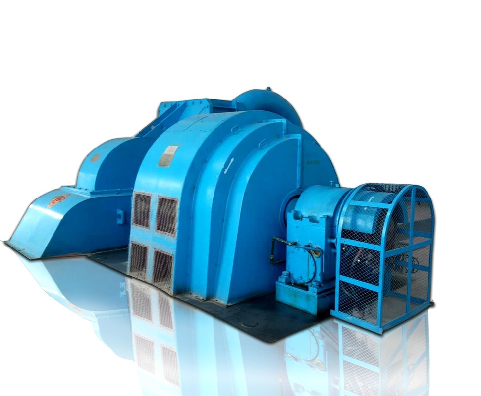 Sürdürülebilir ve çevre dostu enerji üretimi için 150RPM-1000RPM hız aralığı ile 20kw'dan 160KW'ya kadar su türbini jeneratörü
