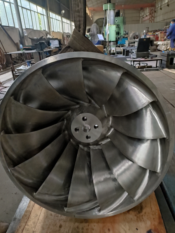 30 Yıllık Yaşam Süresi ve Hız Aralığı Endüstriyel için 150RPM-1000RPM Su Turbini Jeneratörü