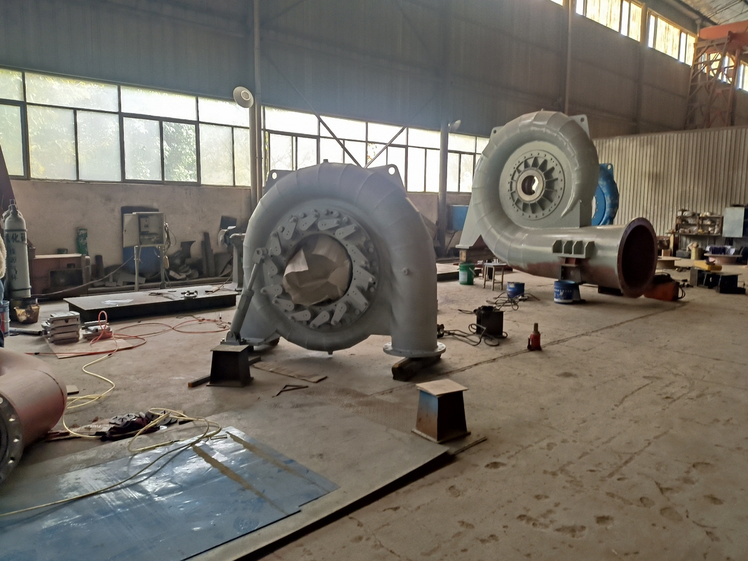 30 Yıllık Yaşam Süresi ve Hız Aralığı Endüstriyel için 150RPM-1000RPM Su Turbini Jeneratörü