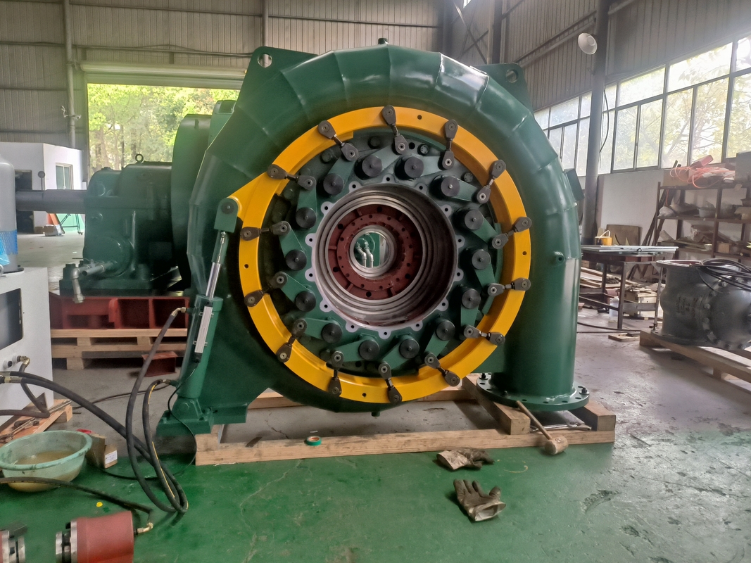 30 Yıllık Yaşam Süresi ve Hız Aralığı Endüstriyel için 150RPM-1000RPM Su Turbini Jeneratörü