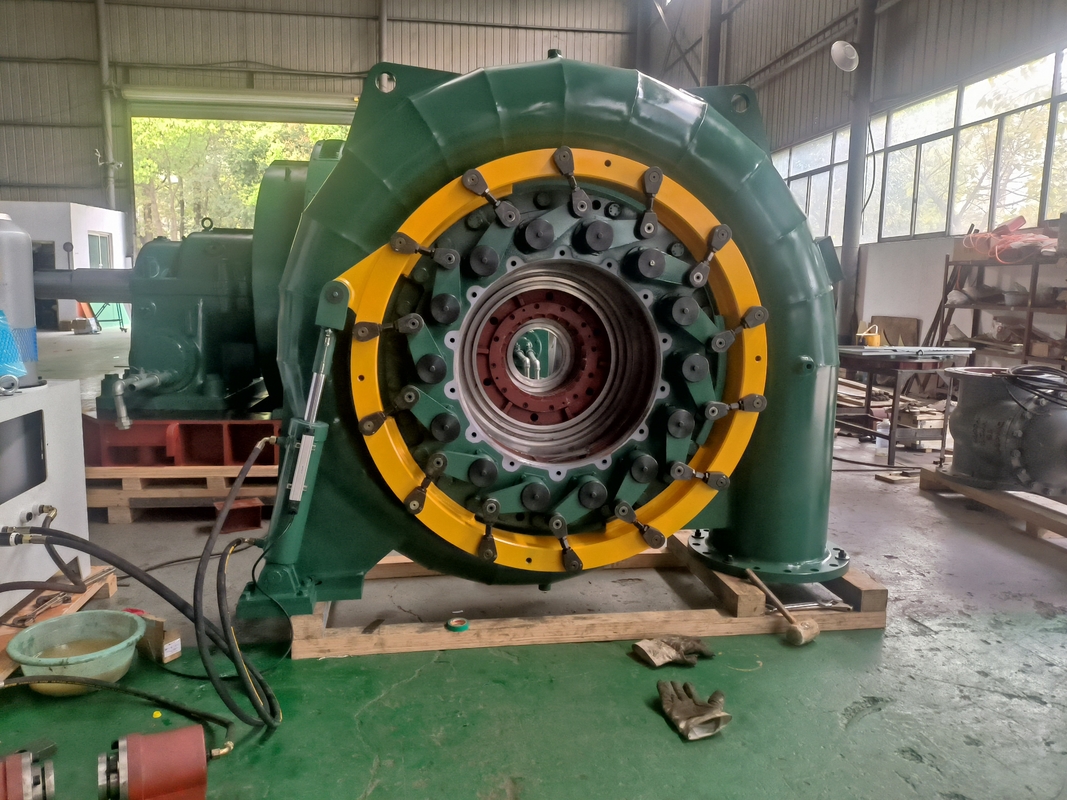 30 Yıllık Yaşam Süresi ve Hız Aralığı Endüstriyel için 150RPM-1000RPM Su Turbini Jeneratörü