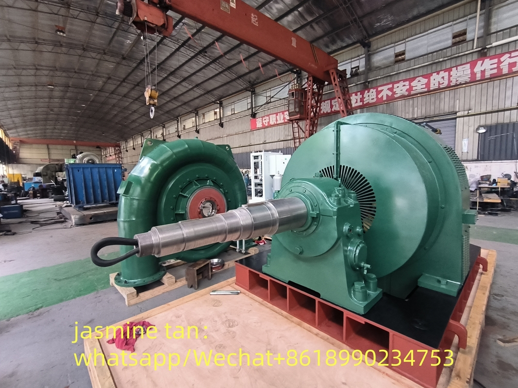 Elektrik üretimi hız aralığı için otomatik kontrollü su türbini jeneratörü 150RPM-1000RPM