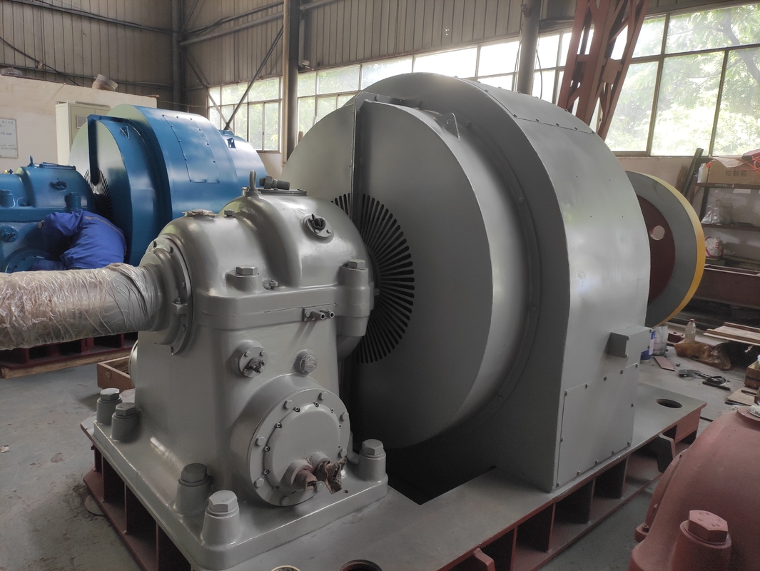 66kv Çıkış Voltajı Elektrik İstasyonları için Hidrotürbin Jeneratörleri