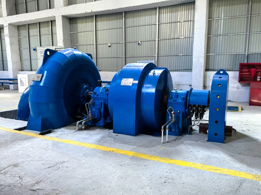 66kv Çıkış Voltajı Elektrik İstasyonları için Hidrotürbin Jeneratörleri