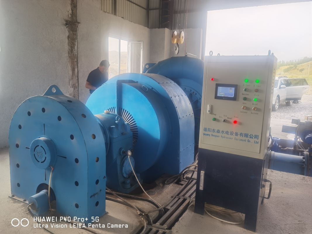 66kv Çıkış Voltajı Elektrik İstasyonları için Hidrotürbin Jeneratörleri