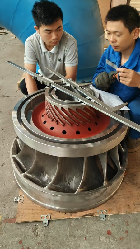 200kw-20mw Yenilenebilir ve Çevre Dostu Enerji için Özel Kılıf Uzunluğu Hidroelektrik Türbini