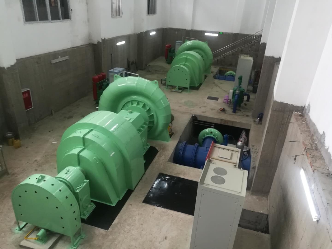 30-50 Yıl Ömürlü, 300kw-20mw Yüksek Kapasiteli ve Paslanmaz Çelik Rotor Malzemeli Hidro Türbin Jeneratörü