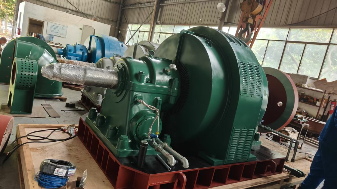 Düzenlenebilir Blade Tipi Paslanmaz Çelik Hidro Turbine Runner 1000rpm Rated Rotor Hızı ve 1-5 Metre Çıkış Diametresi