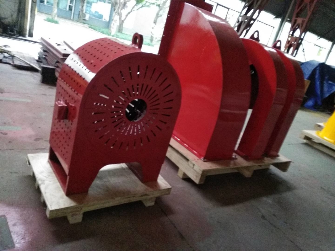 Alüminyum alaşım bıçağı Yatay veya dikey düzen 100kw-20mw Güç aralığı verimliliği için hidroelektrik türbini