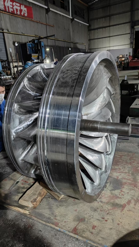 Uzun Servis Ömrü Su Türbini Jeneratörü İç / Dış Çevre'de 300-3000 rpm hızlarda Çalışan