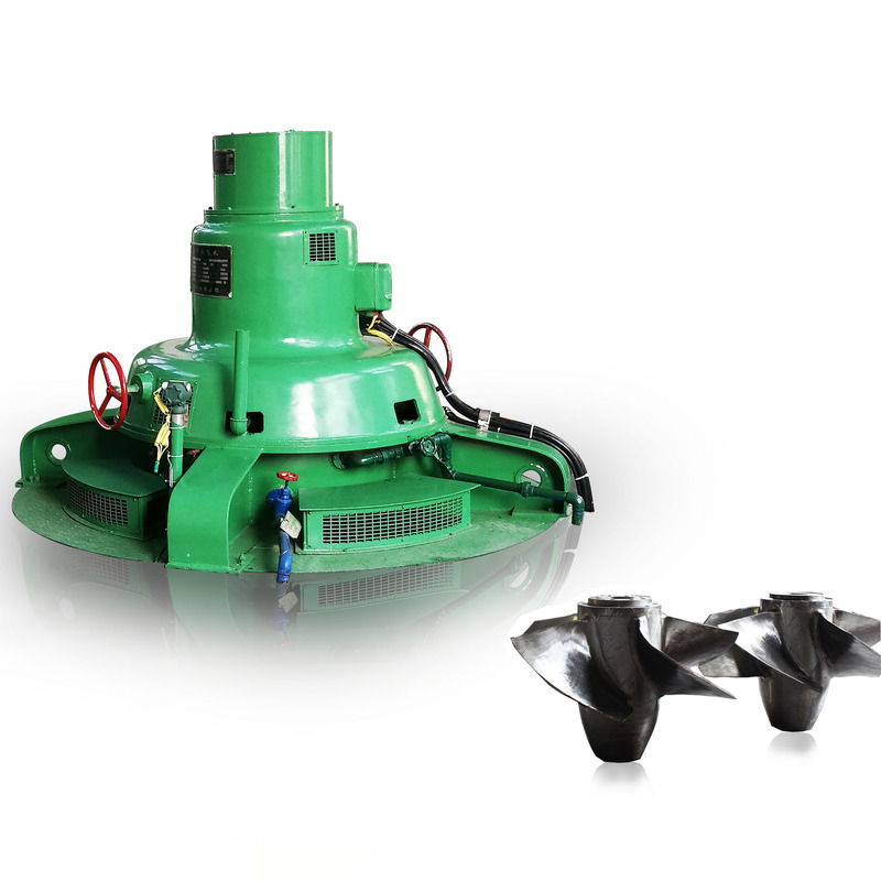 Customized Blade Width and Speed Range 150 RPM-1000 RPM Sürdürülebilir Su Kaynağı Kullanımı İçin Su Gücü Türbini
