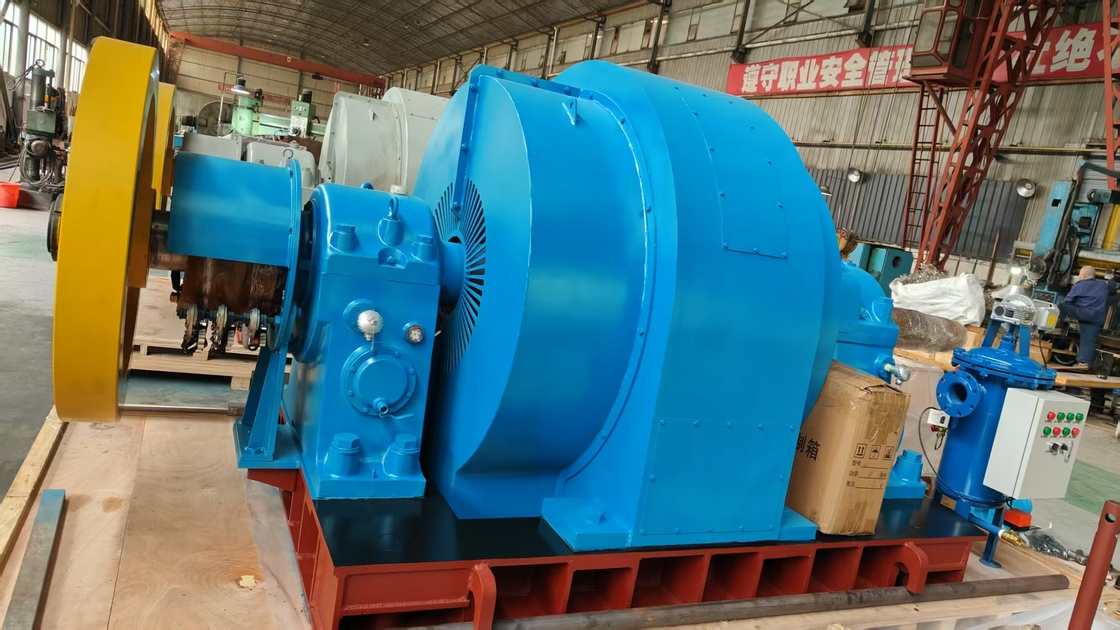 Francis Turbine Generator with 100kw-20mw Power Range Customized Color and 4.3-18.2m3/s Discharge