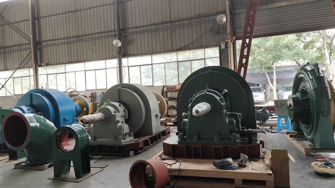 Francis Turbine Generator with 100kw-20mw Power Range Customized Color and 4.3-18.2m3/s Discharge
