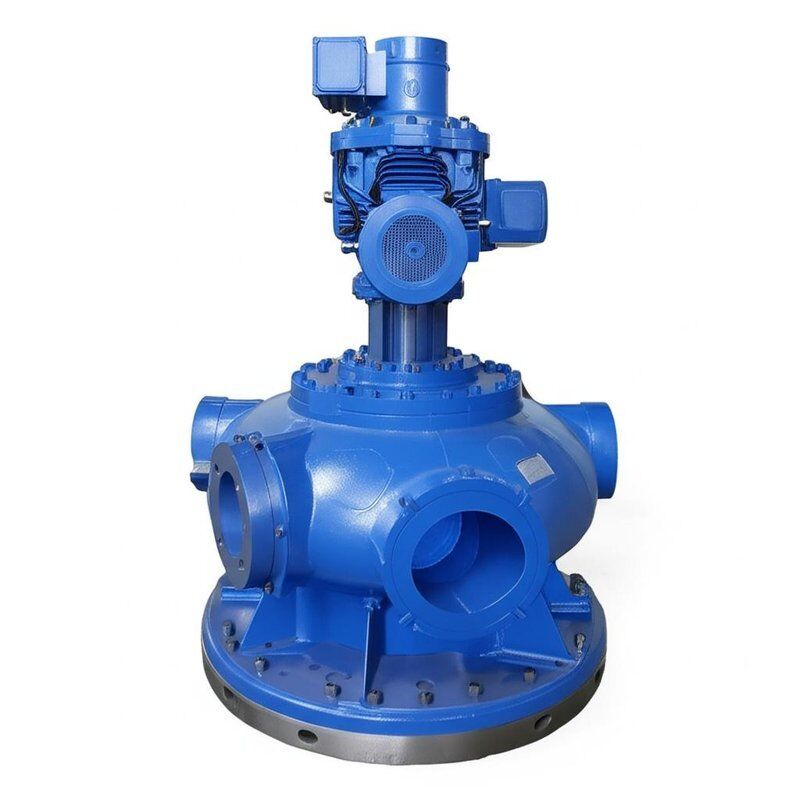 Suyla soğutulmuş su türbini jeneratörü 120M'den 200M'ye kadar dikey kurulumlu su başlığı dayanıklı enerji ekipmanları