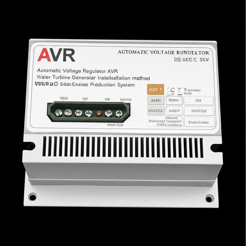 Vertikal/Uzaktan Kurulum için Otomatik Voltaj Düzenleyicisi (AVR) ve 50Hz/60Hz Değerli Frekanslı Su Türbini Jeneratörü