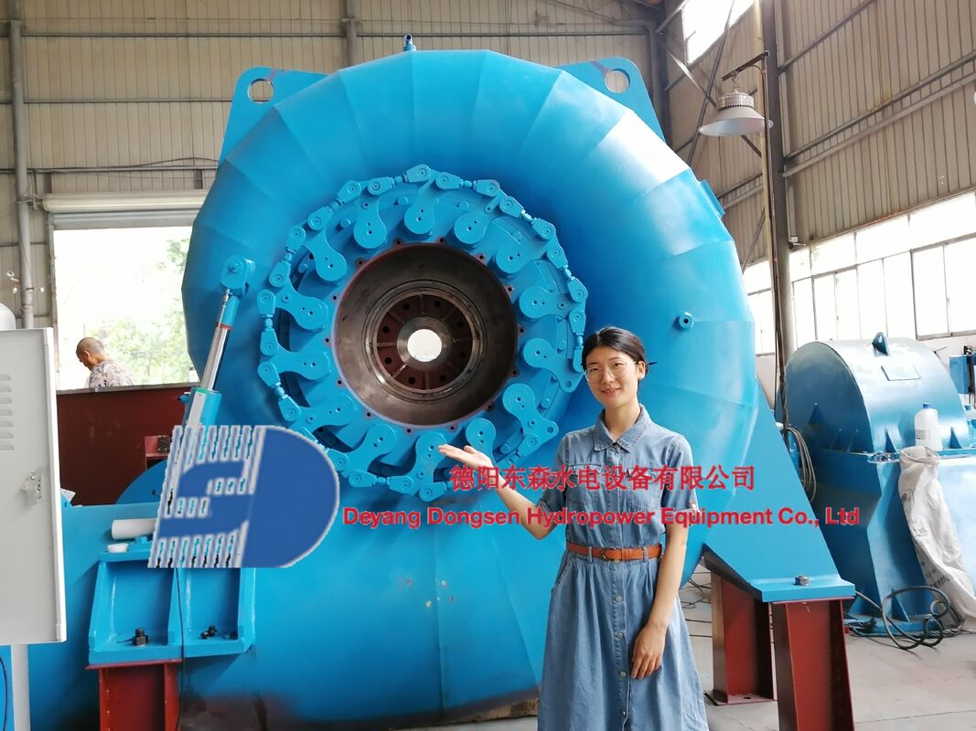 Oem hidroelektrik türbininin paslanmaz çelik bileşenleri hidroelektrik santralinin verimliliği ve uzun vadeli dayanıklılığı için optimize edilmiştir