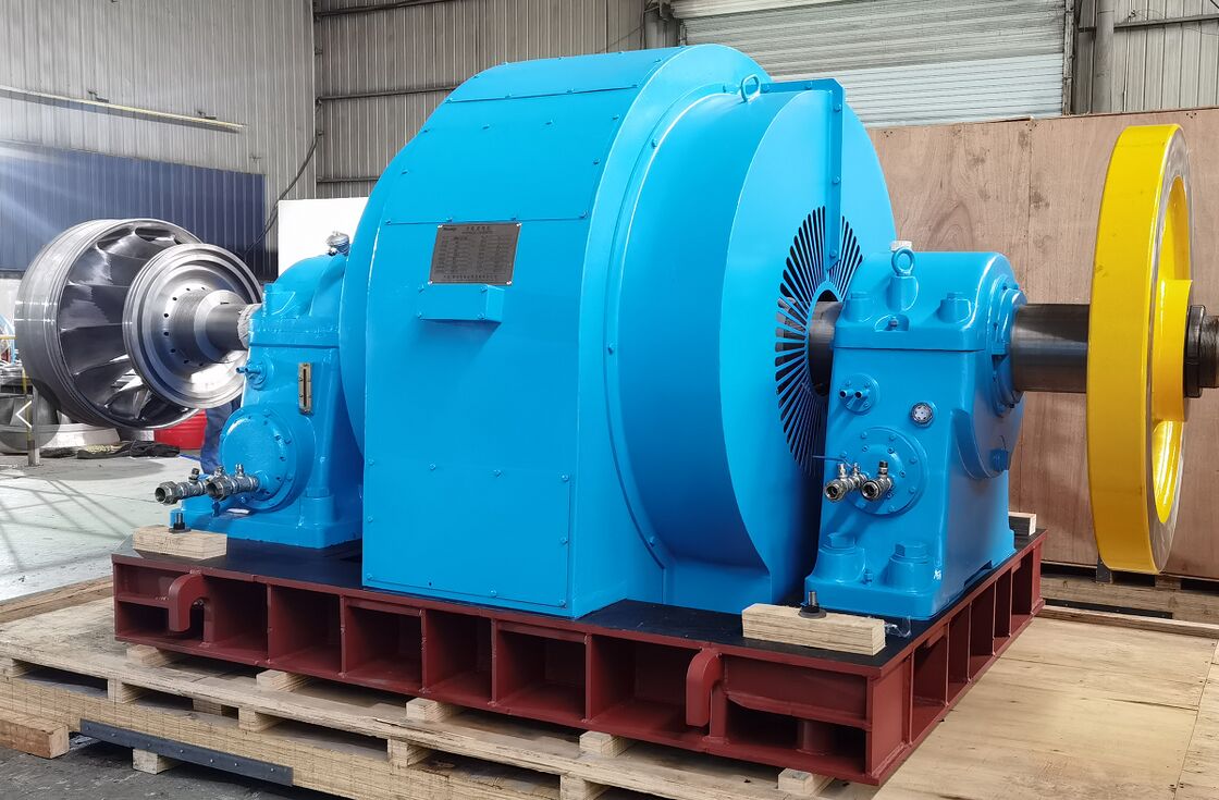 Francis Runner Su Turbini Jeneratörü Tasarım Başlığı için tasarlanmıştır 168 ila 357 M Güçlü Francis Turbine Jeneratörü Teknolojisi