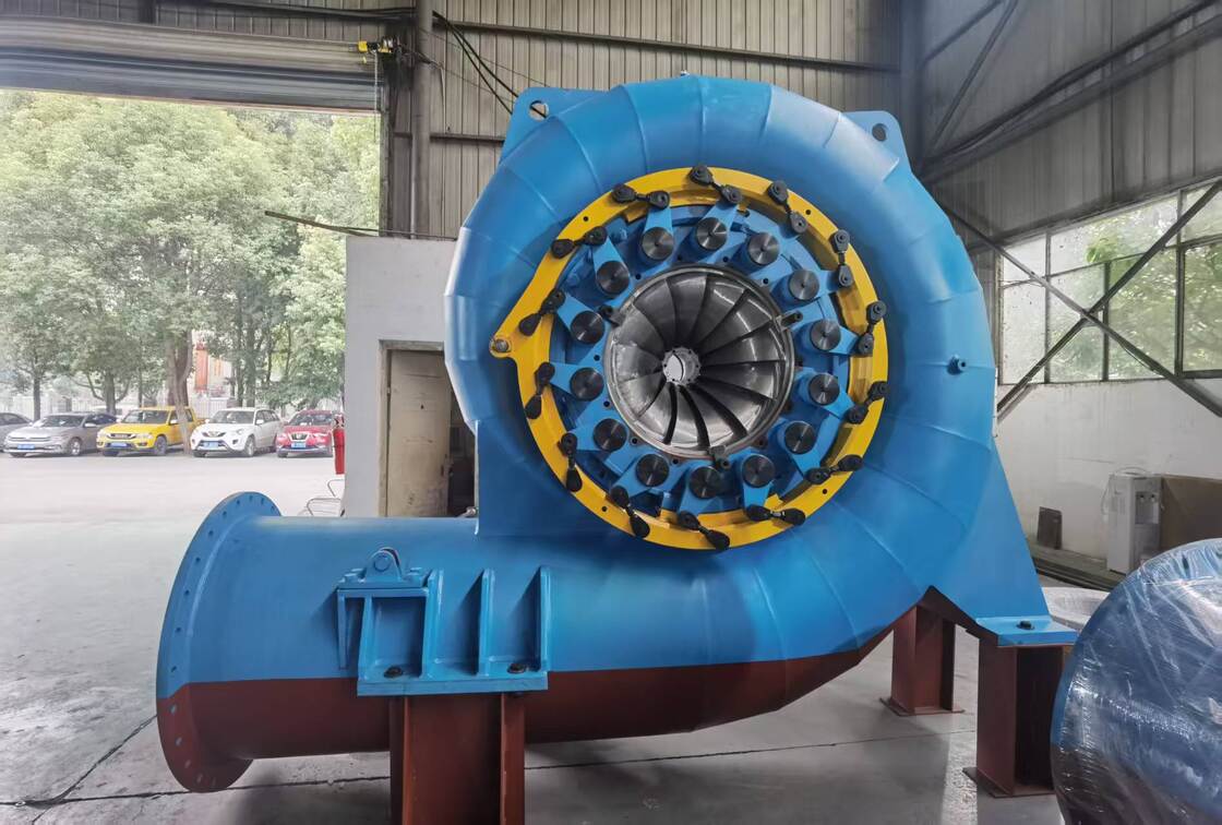 Özel Francis Turbine Jeneratörü Su Türbünü Jeneratörü hidroelektrik santralleri ve endüstriyel uygulamalar için uygundur