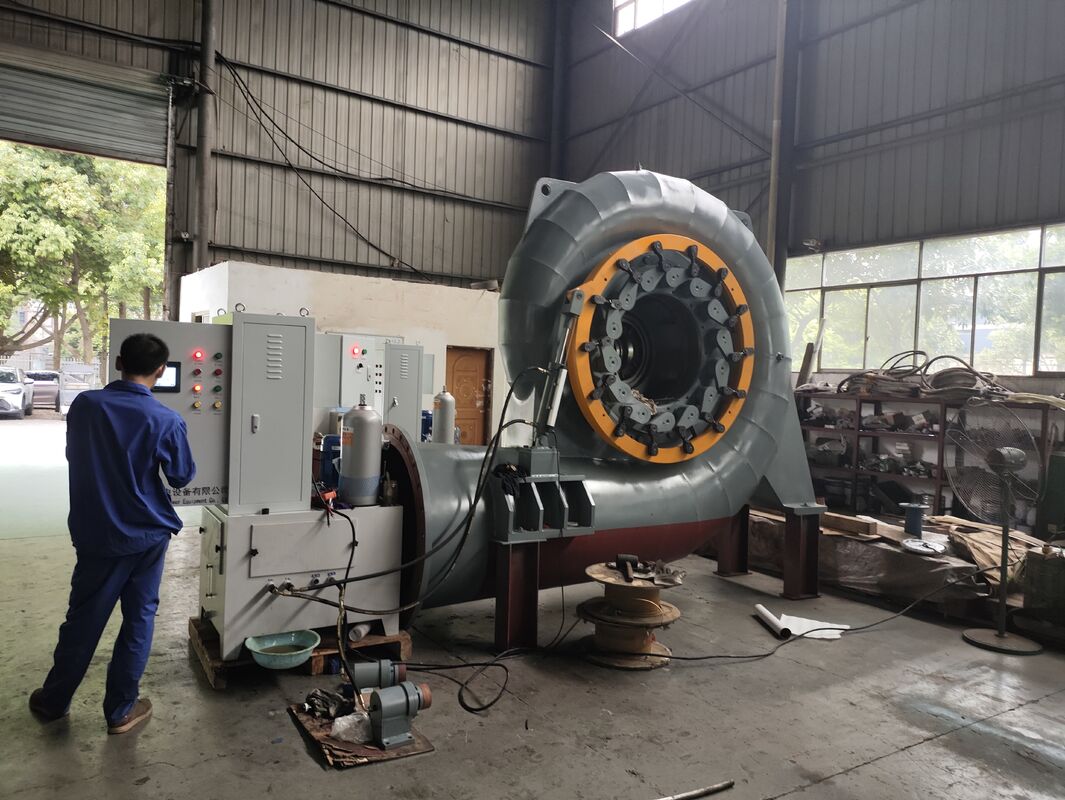 Özel Francis Turbine Jeneratörü Su Türbünü Jeneratörü hidroelektrik santralleri ve endüstriyel uygulamalar için uygundur