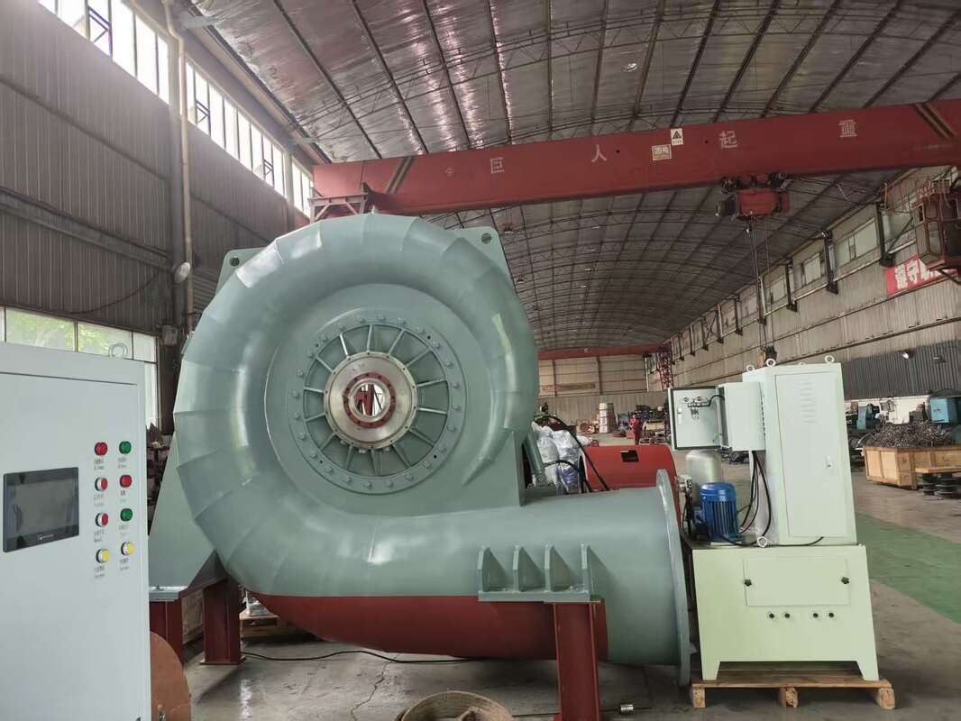 Özel Francis Turbine Jeneratörü Su Türbünü Jeneratörü hidroelektrik santralleri ve endüstriyel uygulamalar için uygundur