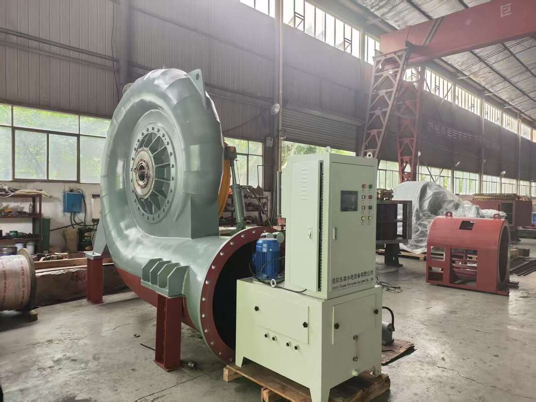 Özel Francis Turbine Jeneratörü Su Türbünü Jeneratörü hidroelektrik santralleri ve endüstriyel uygulamalar için uygundur