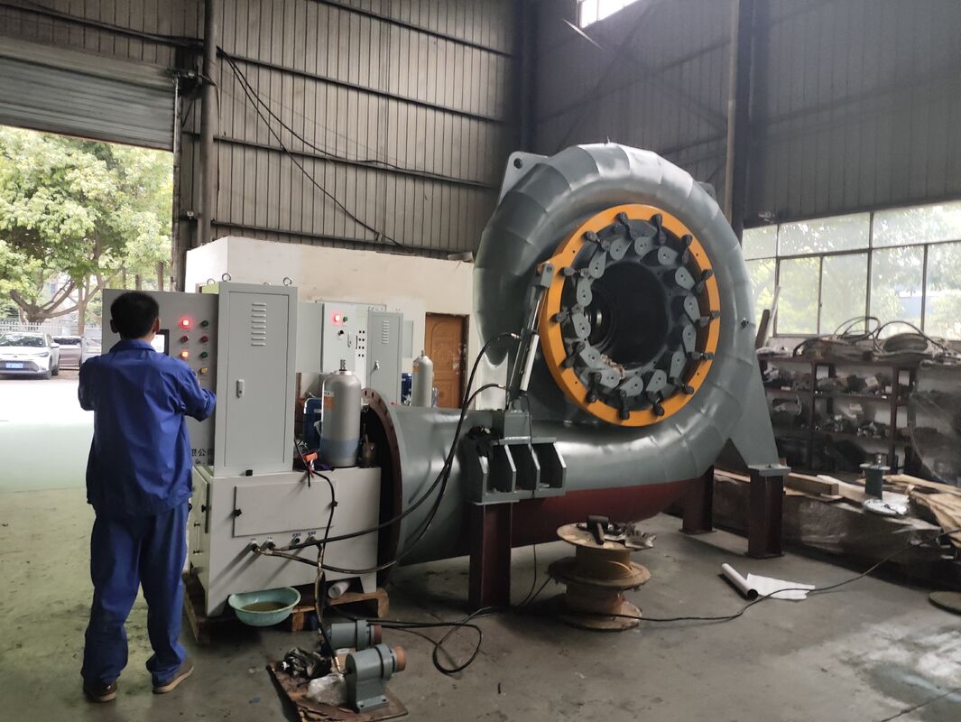 Özel Francis Turbine Jeneratörü Su Türbünü Jeneratörü hidroelektrik santralleri ve endüstriyel uygulamalar için uygundur