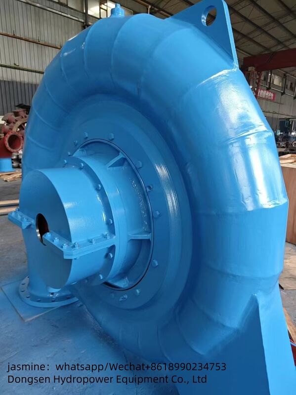 450-1000 RPM Francis Turbin Jeneratörü Mikro Bilgisayar Yöneticisi ve IP54 Koruması ile hidroelektrik santralleri için