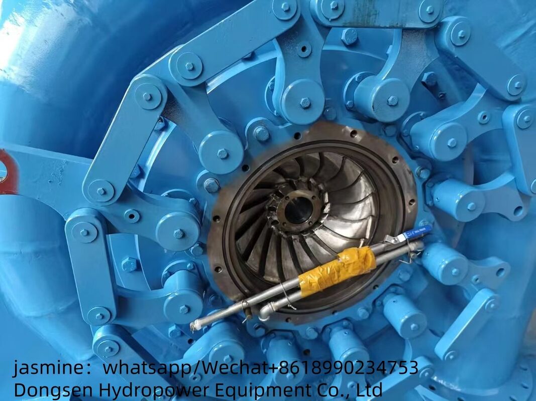 Francis Runner Su Turbini Jeneratörü Tasarım Başlığı için tasarlanmıştır 168 ila 357 M Güçlü Francis Turbine Jeneratörü Teknolojisi
