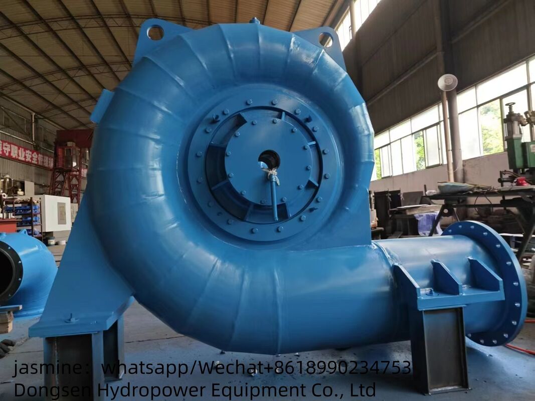 Francis Runner Su Turbini Jeneratörü Tasarım Başlığı için tasarlanmıştır 168 ila 357 M Güçlü Francis Turbine Jeneratörü Teknolojisi