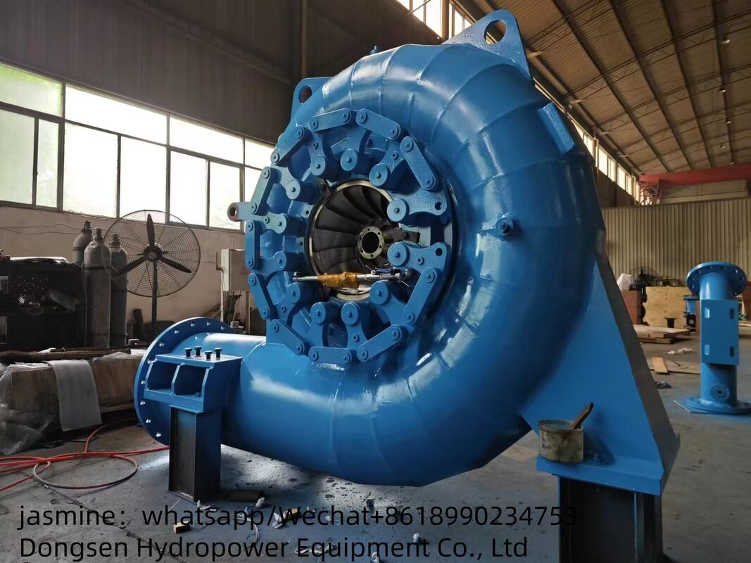 450-1000 RPM Francis Turbin Jeneratörü Mikro Bilgisayar Yöneticisi ve IP54 Koruması ile hidroelektrik santralleri için