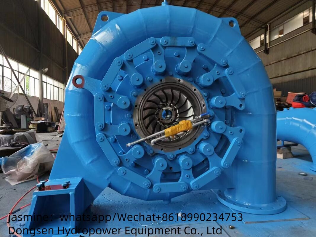Francis Runner Su Turbini Jeneratörü Tasarım Başlığı için tasarlanmıştır 168 ila 357 M Güçlü Francis Turbine Jeneratörü Teknolojisi