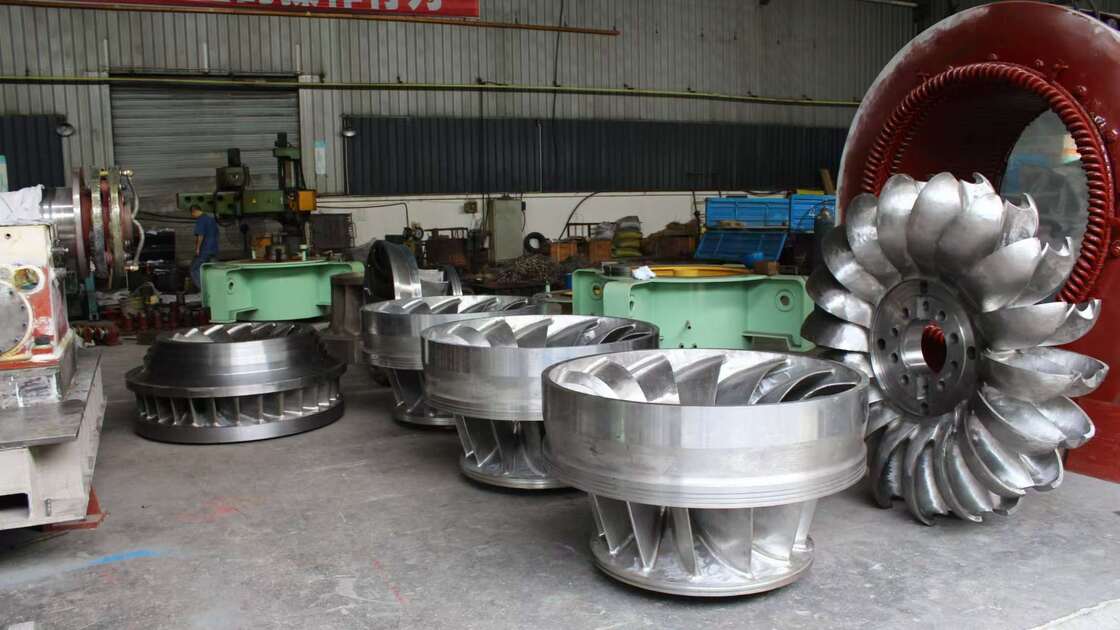 High Efficiency Hydro Turbine Runner with 10 MPa Inlet Pressure and Customizable Blade Thickness for Optimal Hydraulic Performance