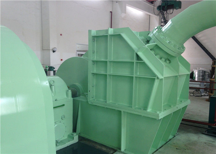 Yüksek Başlık 100m 2000m Pelton Turbine Jeneratörü 200mm Diametresi İzolasyon Sınıfı FF Hidroelektrik Uygulamaları için Uygun