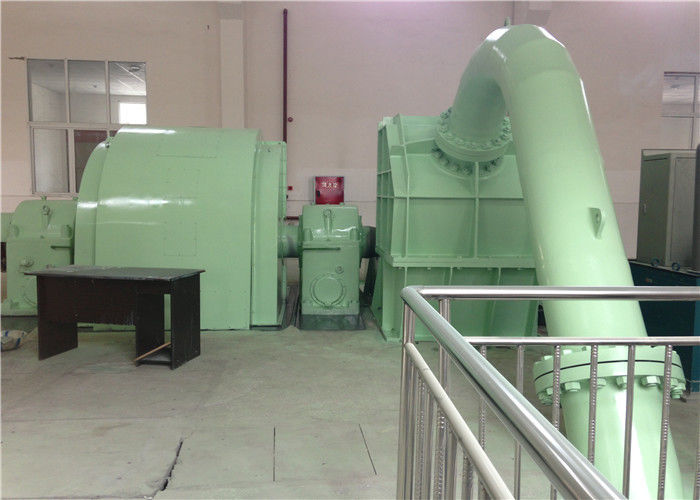 Yüksek Başlık 100m 2000m Pelton Turbine Jeneratörü 200mm Diametresi İzolasyon Sınıfı FF Hidroelektrik Uygulamaları için Uygun