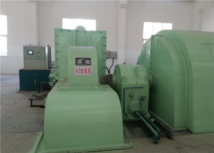 Yüksek Başlık 100m 2000m Pelton Turbine Jeneratörü 200mm Diametresi İzolasyon Sınıfı FF Hidroelektrik Uygulamaları için Uygun