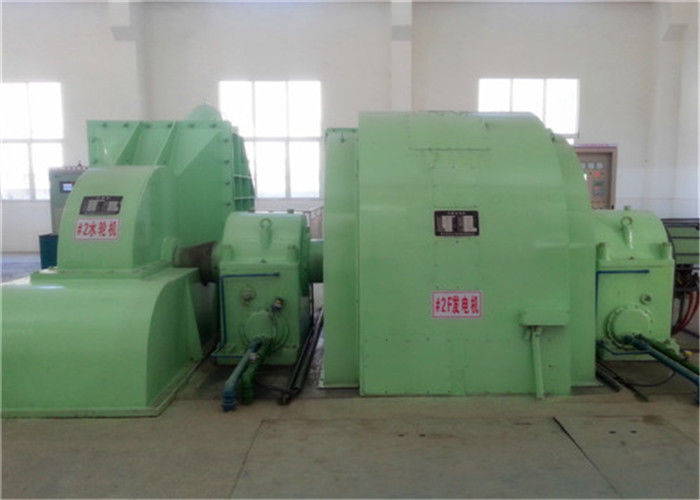 Yüksek Başlık 100m 2000m Pelton Turbine Jeneratörü 200mm Diametresi İzolasyon Sınıfı FF Hidroelektrik Uygulamaları için Uygun