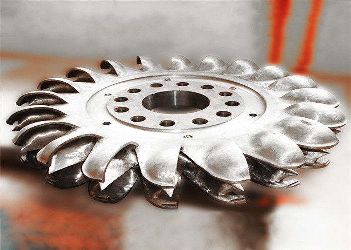 0.5 MW-20 MW Güç Çıktısı Pelton Turbine Jeneratörü yatay kurulum ve statik uyarma sistemi ile