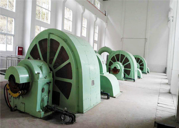 Yüksek Başlık 100m 2000m Pelton Turbine Jeneratörü 200mm Diametresi İzolasyon Sınıfı FF Hidroelektrik Uygulamaları için Uygun
