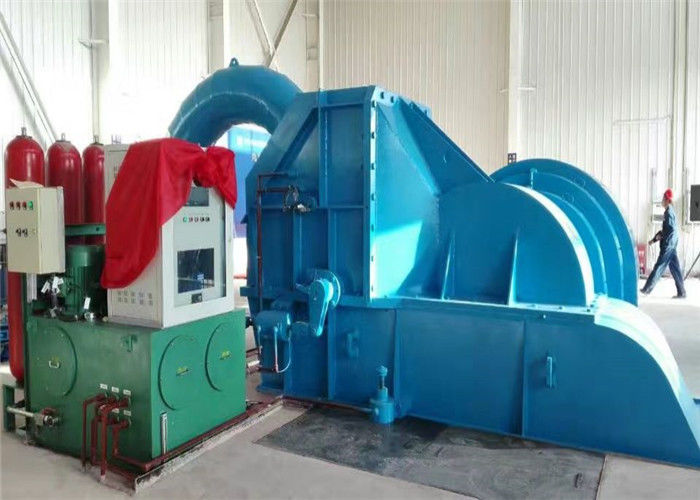Çapı 200mm Pelton Tekerlekli Turbin Jeneratörü Değişken Hız Hidroelektrik Santrallerinde Enerji Çekimini Maksimize Etmek İçin Tasarlanmıştır