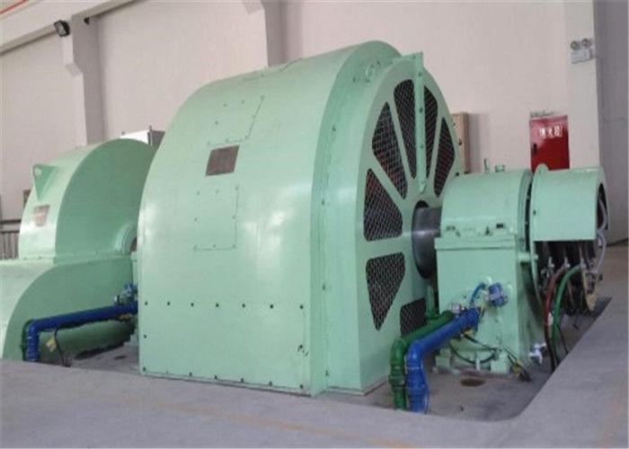 Çapsız veya statik uyarma sistemi dahil olmak üzere hidroelektrik enerjisi için tasarlanmış çapı 200 mm yüksek başlı Pelton türbini