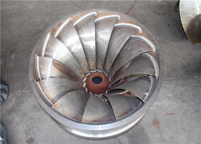 Özel hidro türbin jeneratörü çelik paslanmaz çelik 450-1000rpm su başları için 5m-500m